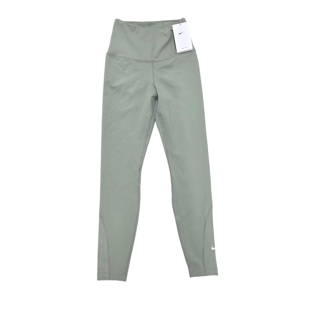 Nike Dri-FIT Womens High Waisted Training Leggings Olive Green DV9022-320 XS